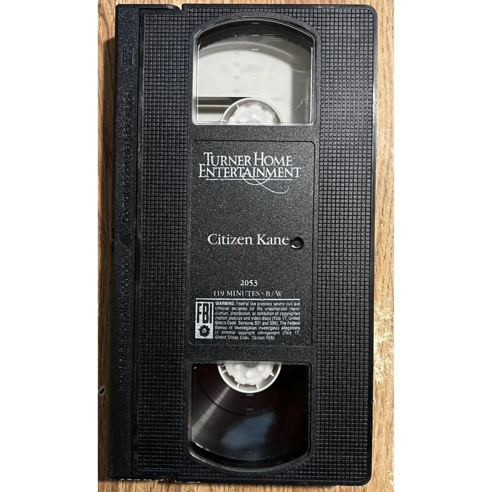 Citizen Kane 1941 (VHS, 1988) RKO Collection, Orson Welles, Agnes Mooreh…